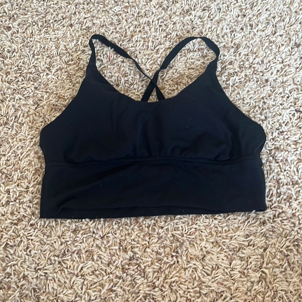 Aerie s black sports bra tank